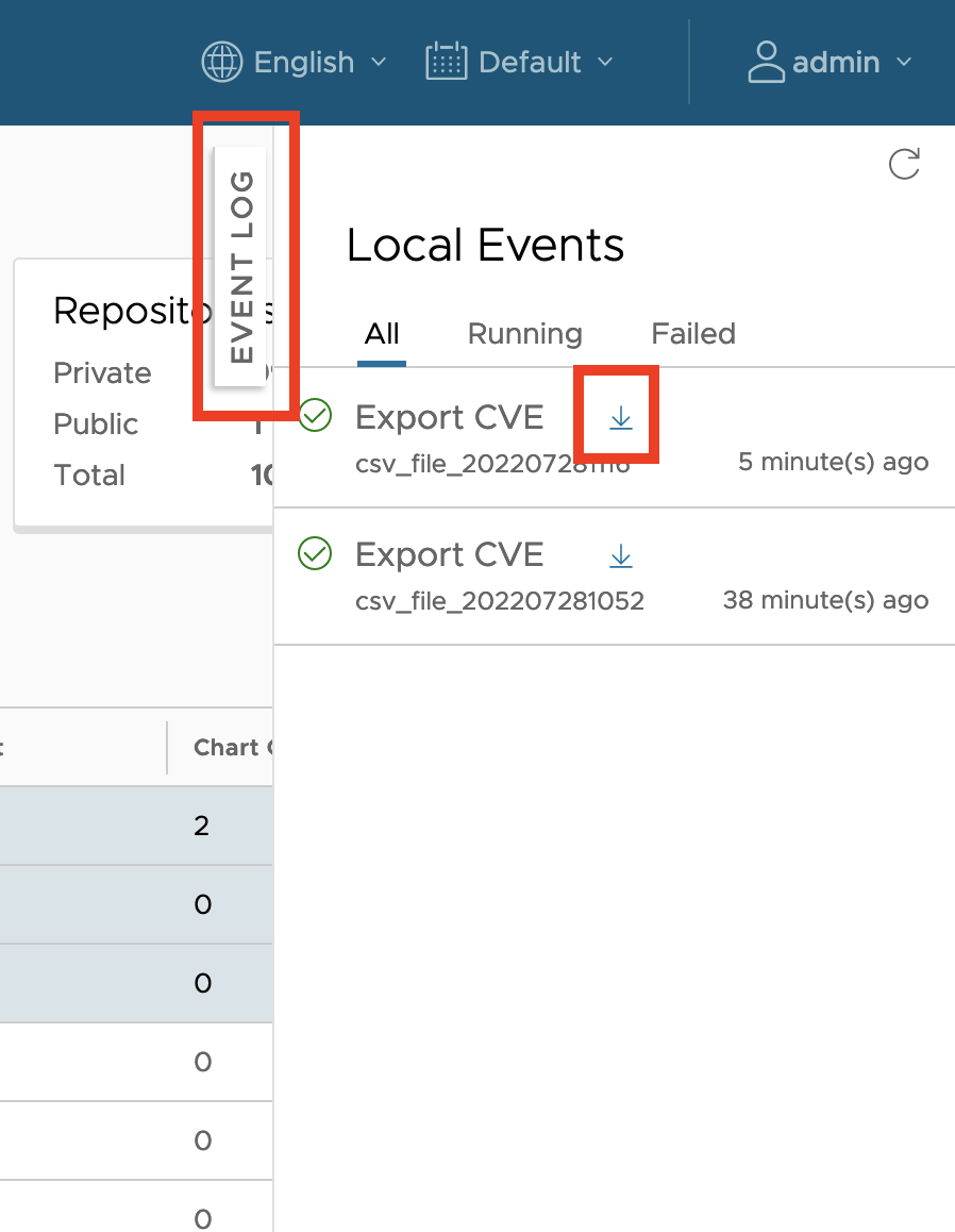 Download CSV file of vulnerability data